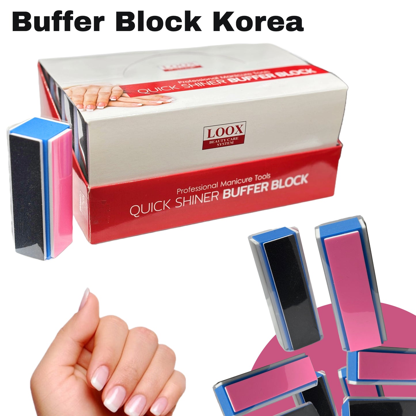 Nail Buffer Block