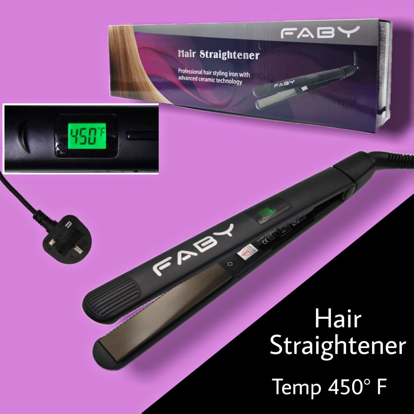 Faby Professional Hair Straightener