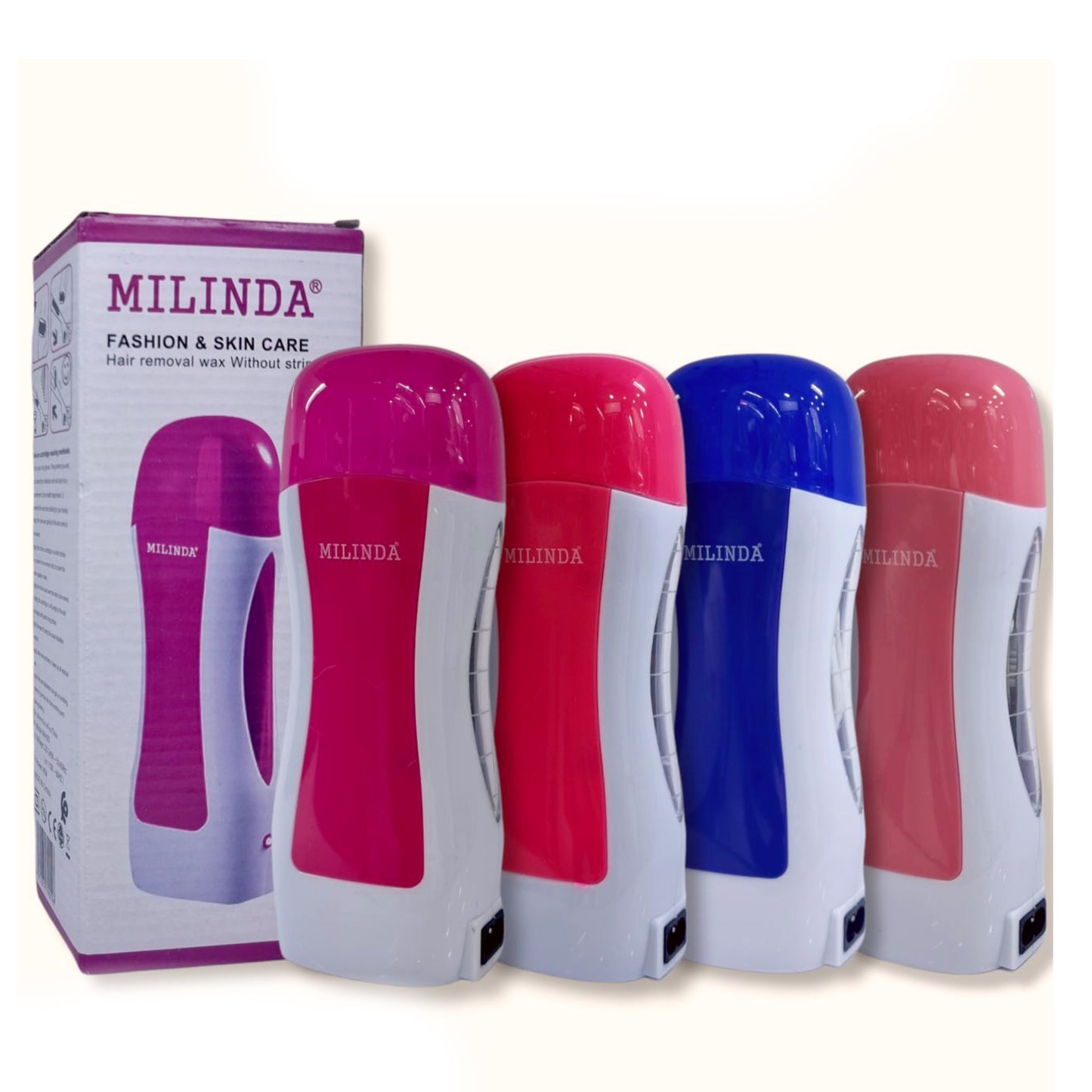 Depilatory wax heater